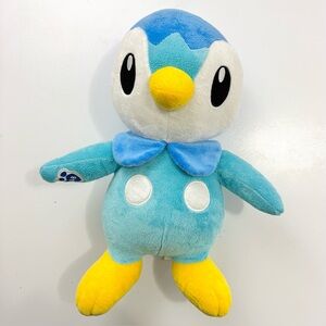 Build a Bear Workshop BAB 18” Pokemon Piplup Blue Penguin Stuff Animal Plushie